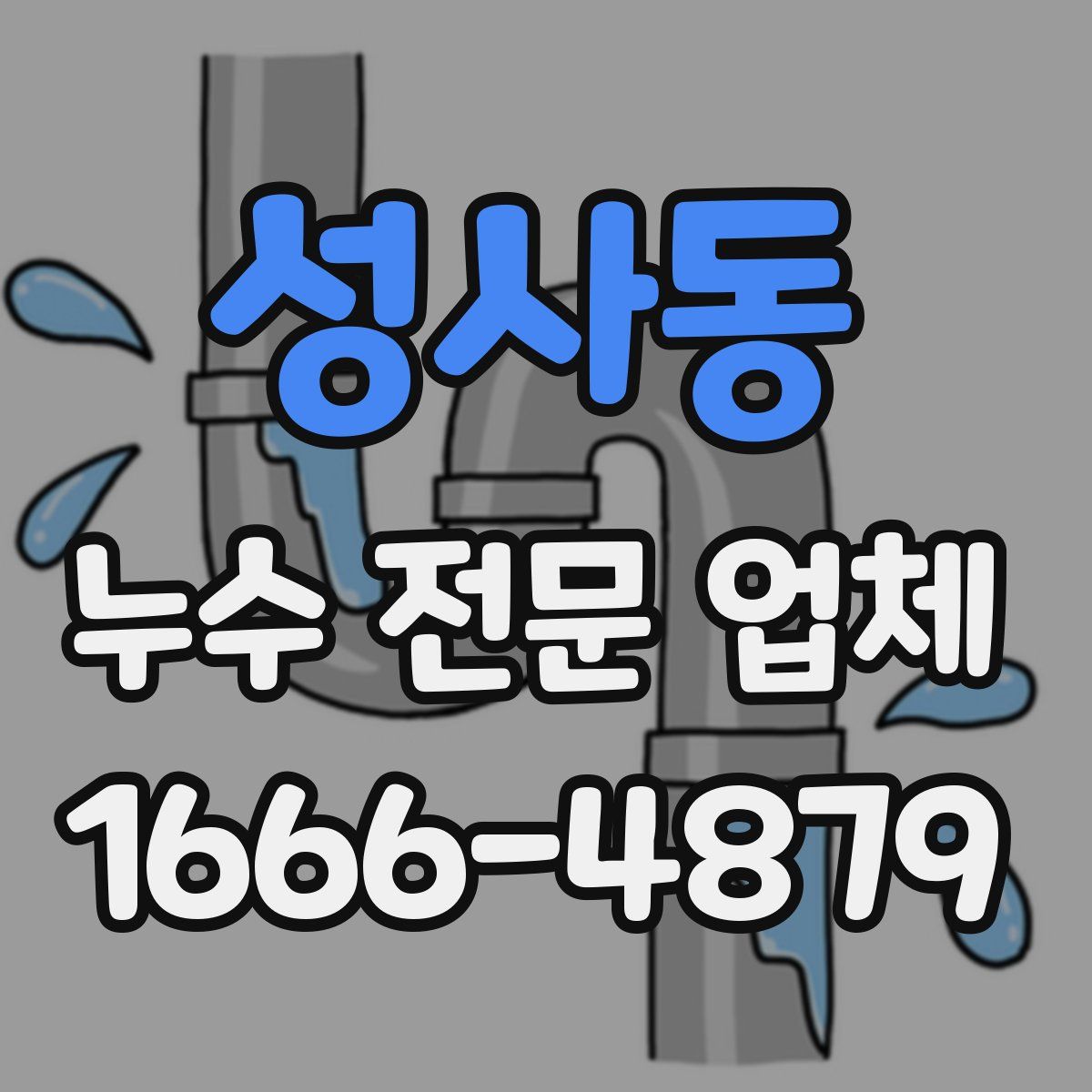 성사동 누수 전문 업체
