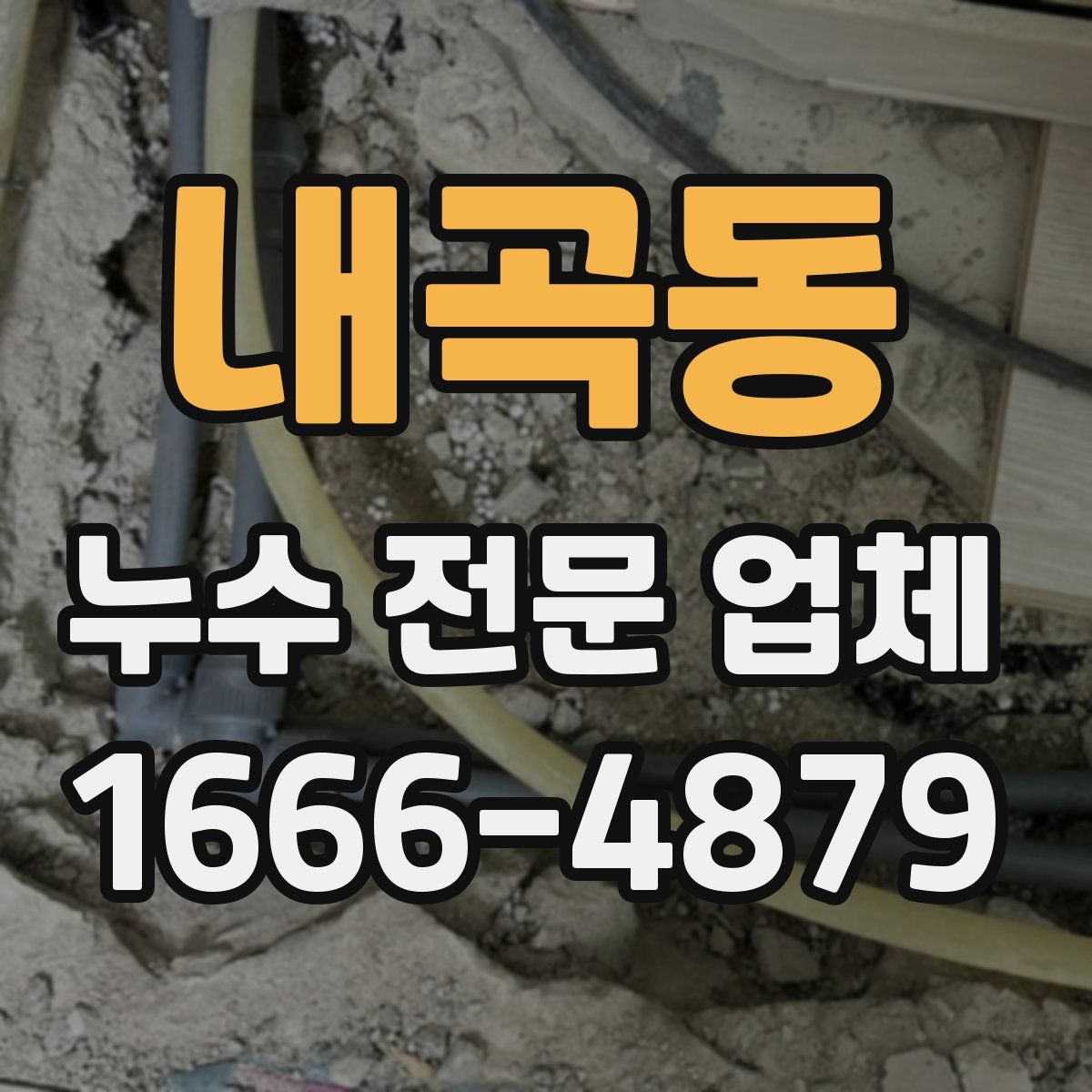 내곡동 누수 전문 업체