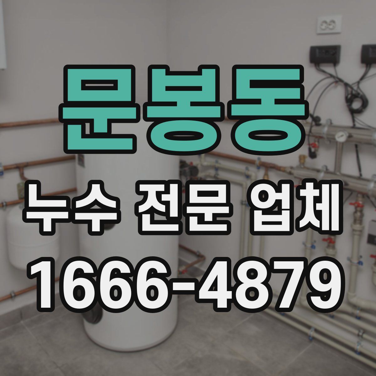 문봉동 누수 전문 업체