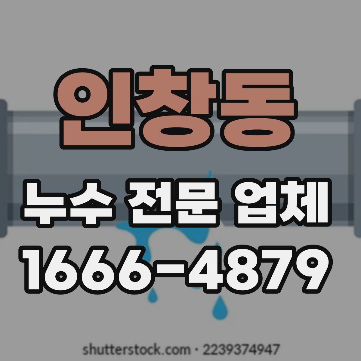인창동 누수 전문 업체
