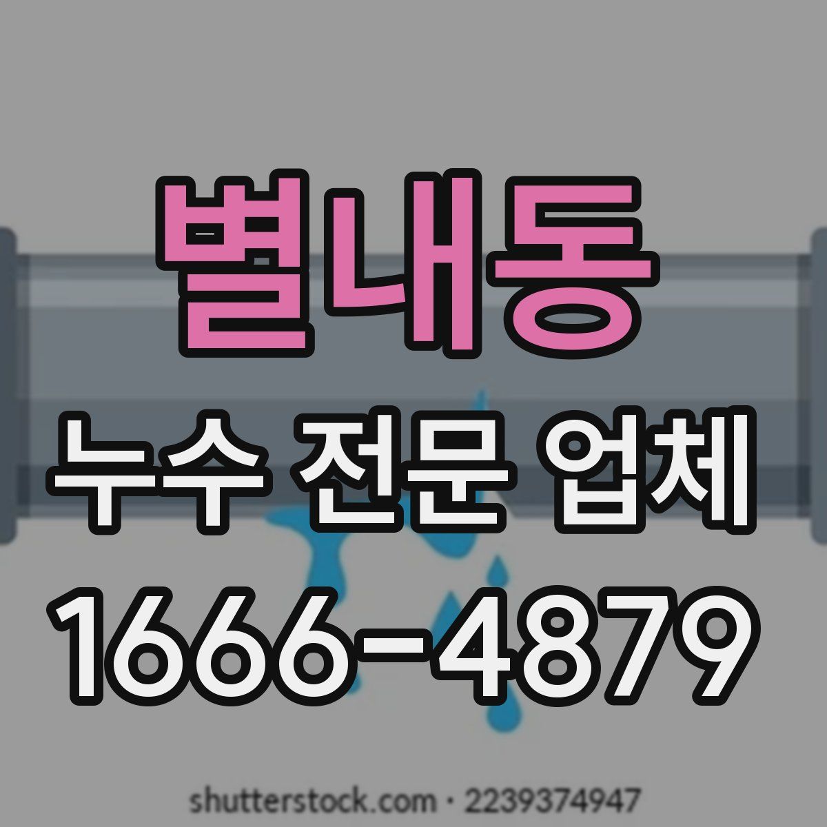 별내동 누수 전문 업체