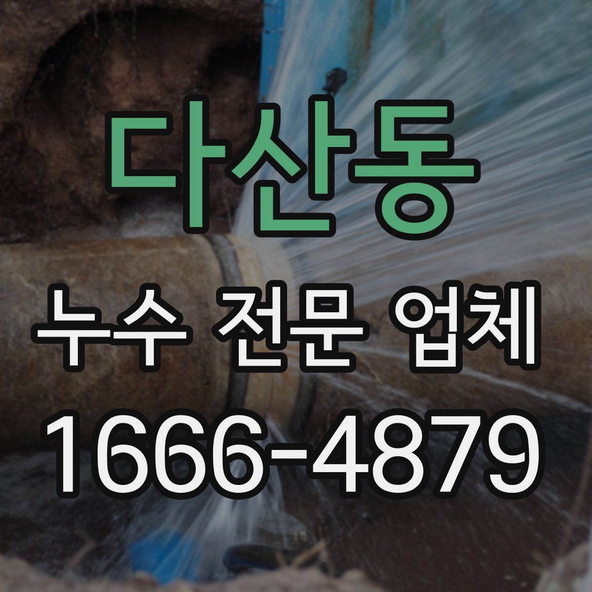 다산동 누수 전문 업체