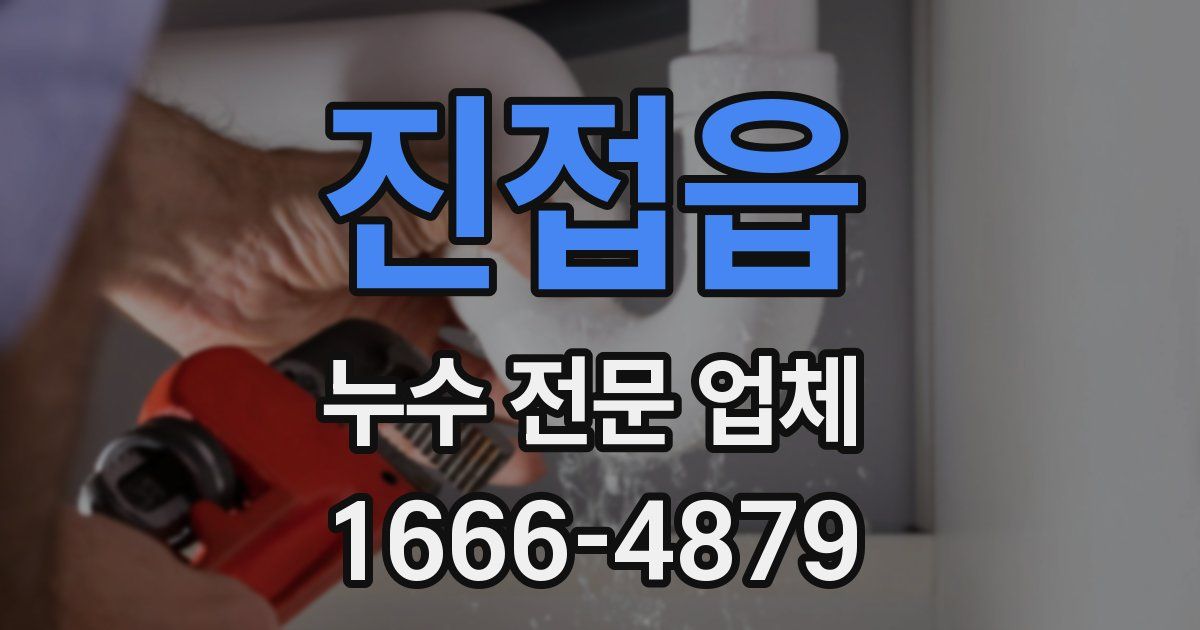 진접읍 누수 전문 업체