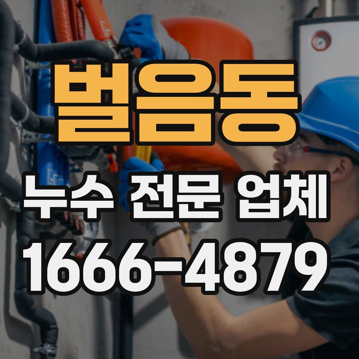 벌음동 누수 전문 업체