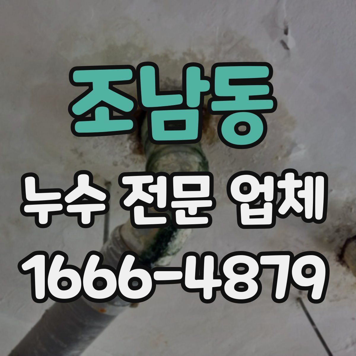 조남동 누수 전문 업체