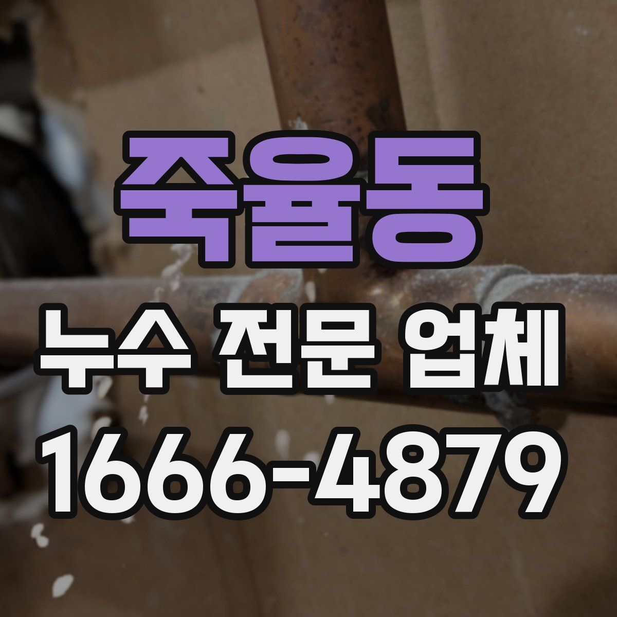 죽율동 누수 전문 업체