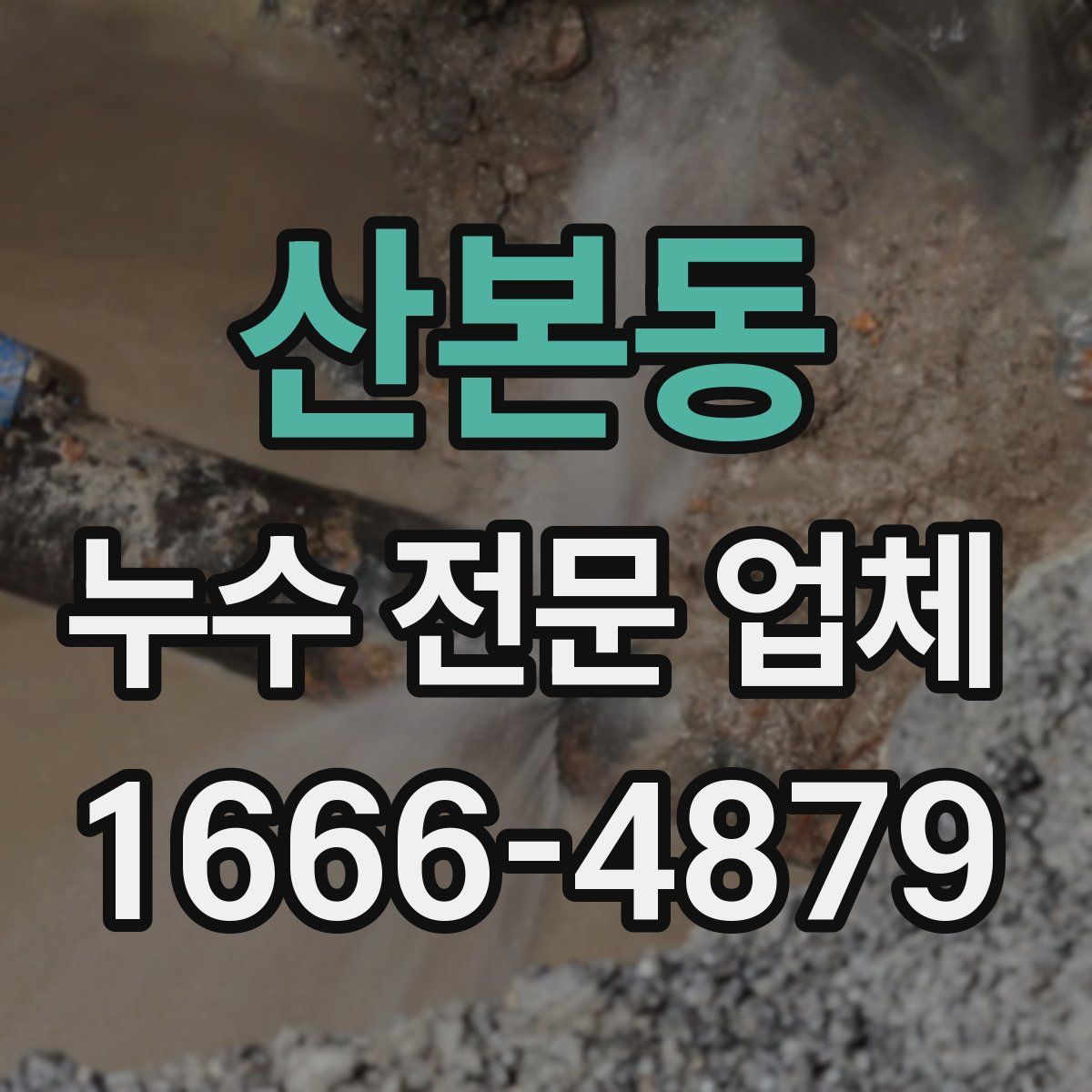 산본동 누수 전문 업체