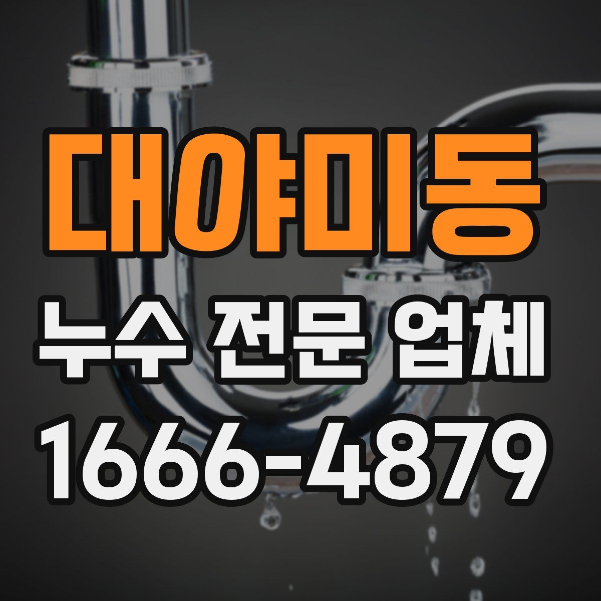 대야미동 누수 전문 업체