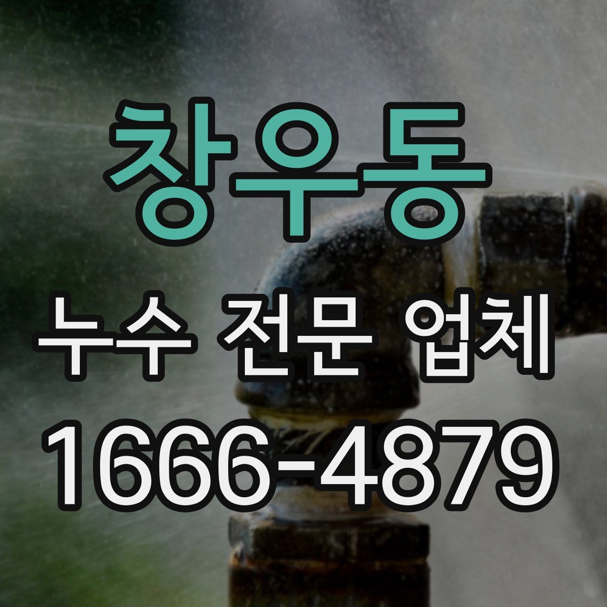 창우동 누수 전문 업체