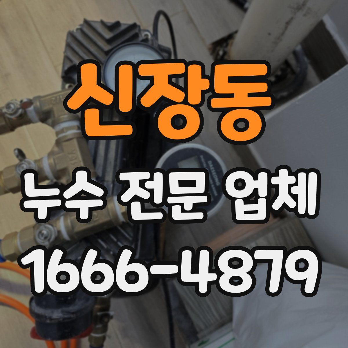 신장동 누수 전문 업체