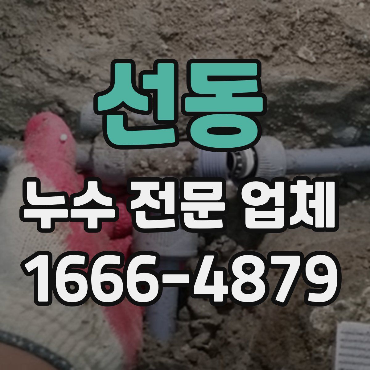 선동 누수 전문 업체