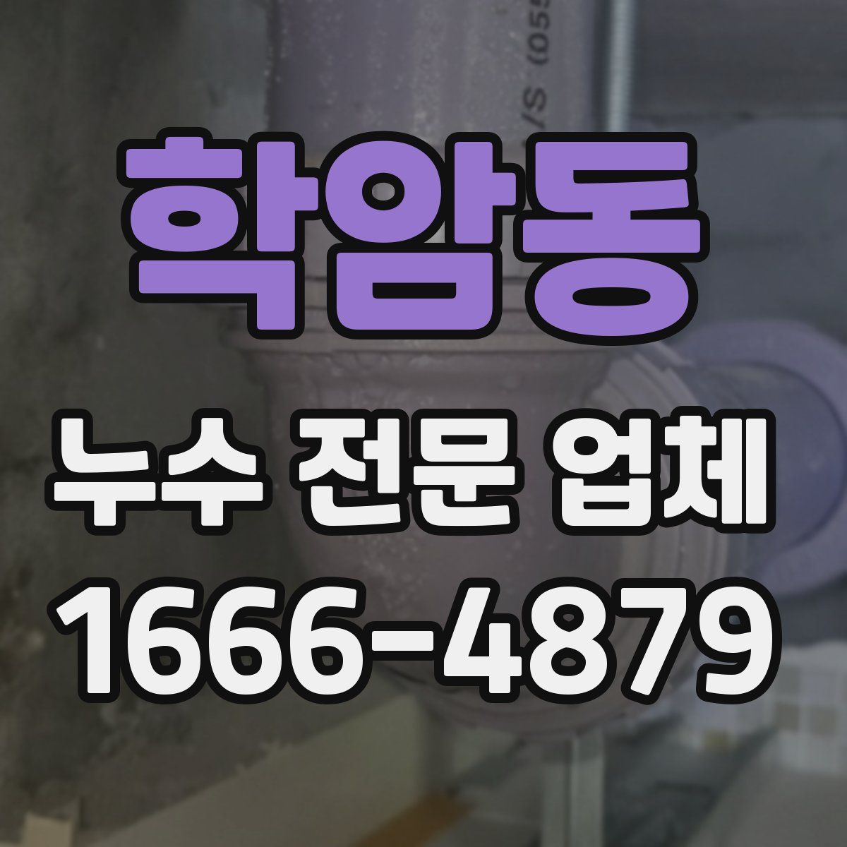 학암동 누수 전문 업체