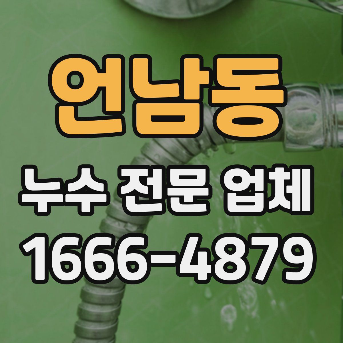 언남동 누수 전문 업체