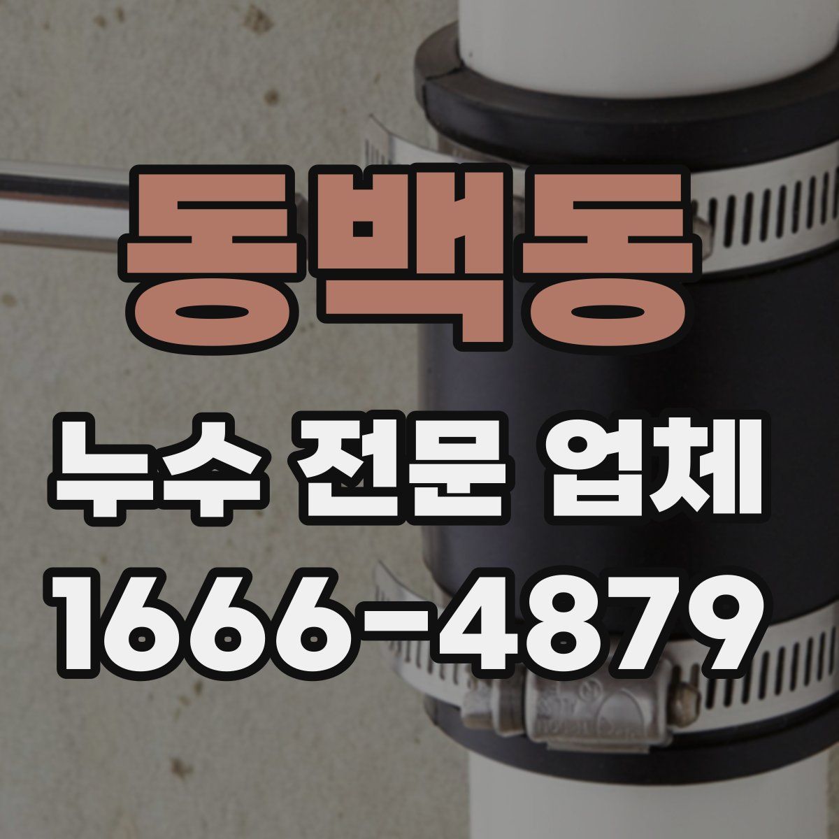 동백동 누수 전문 업체