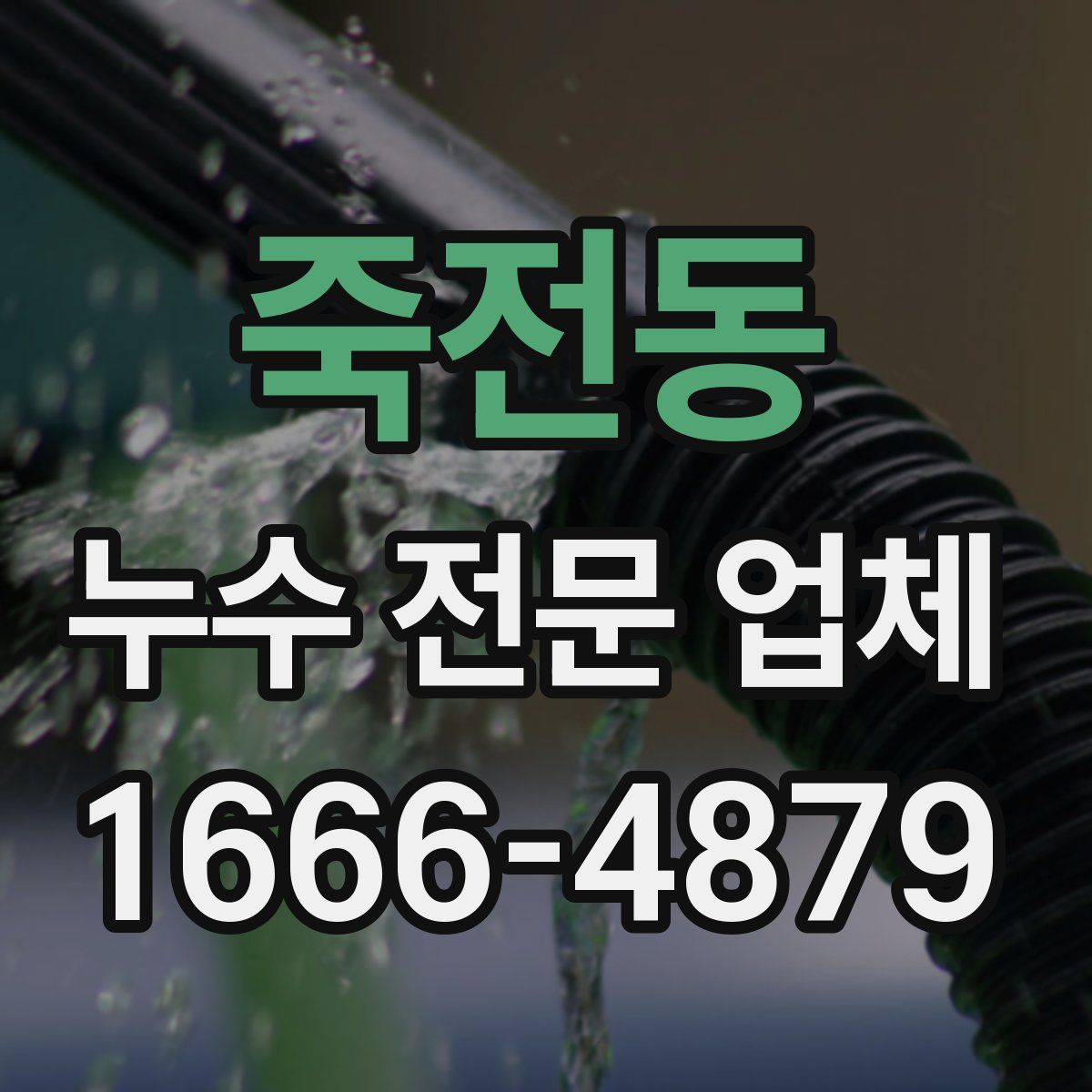 죽전동 누수 전문 업체