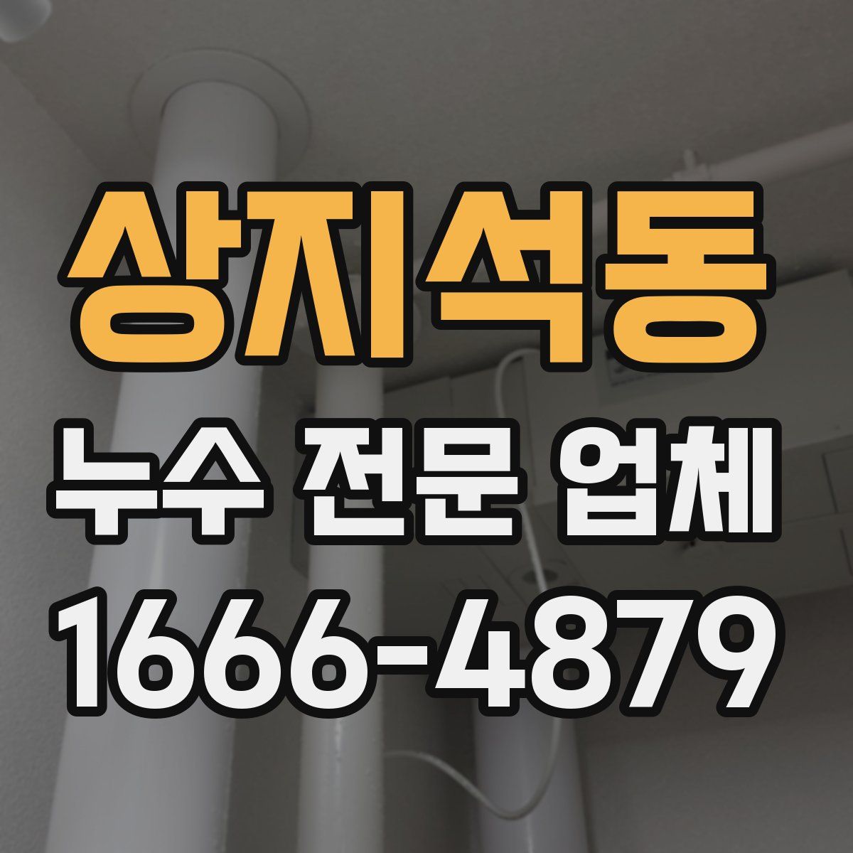 상지석동 누수 전문 업체