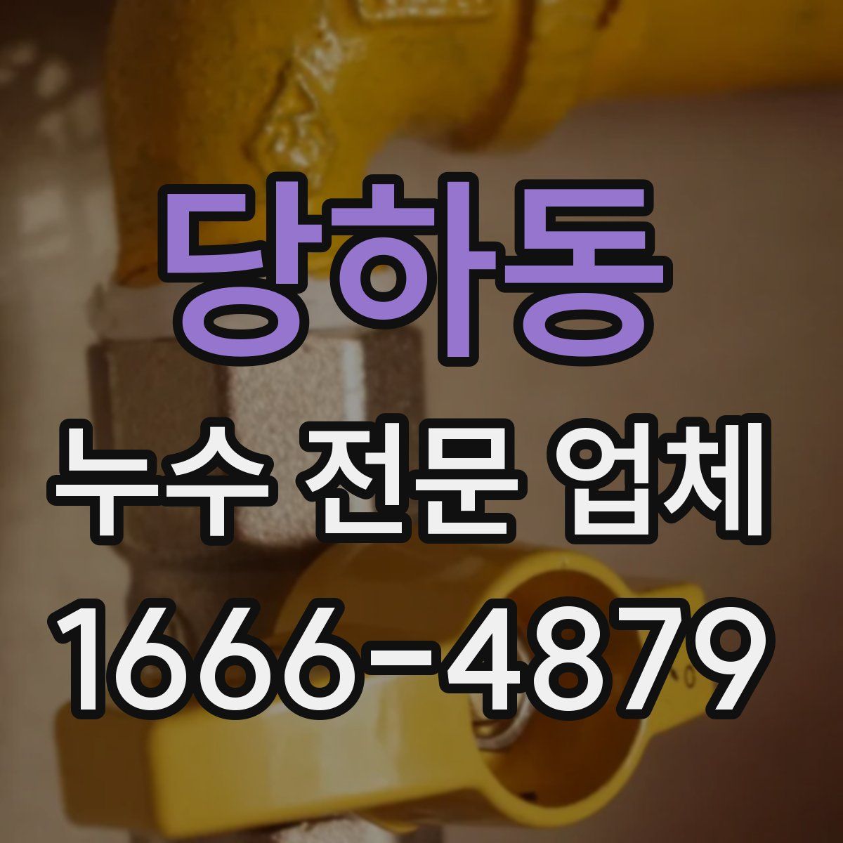 당하동 누수 전문 업체