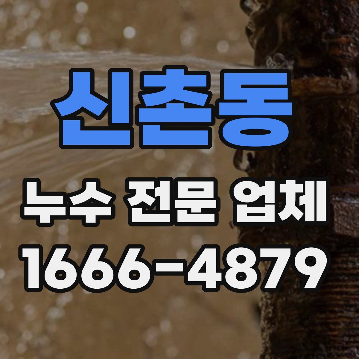 신촌동 누수 전문 업체
