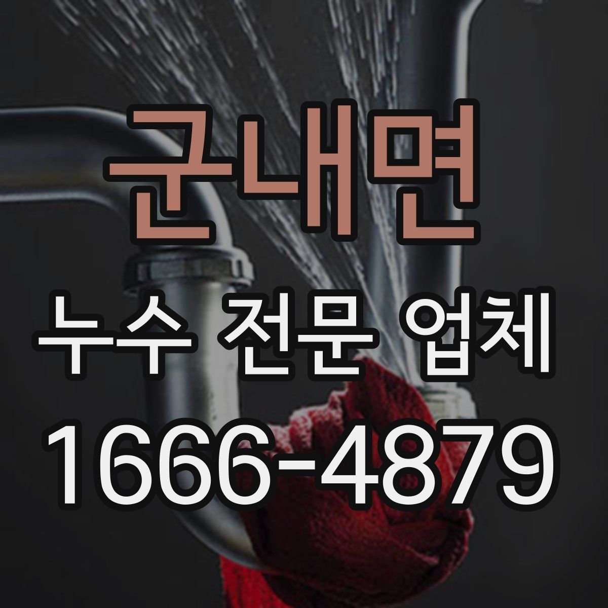 군내면 누수 전문 업체