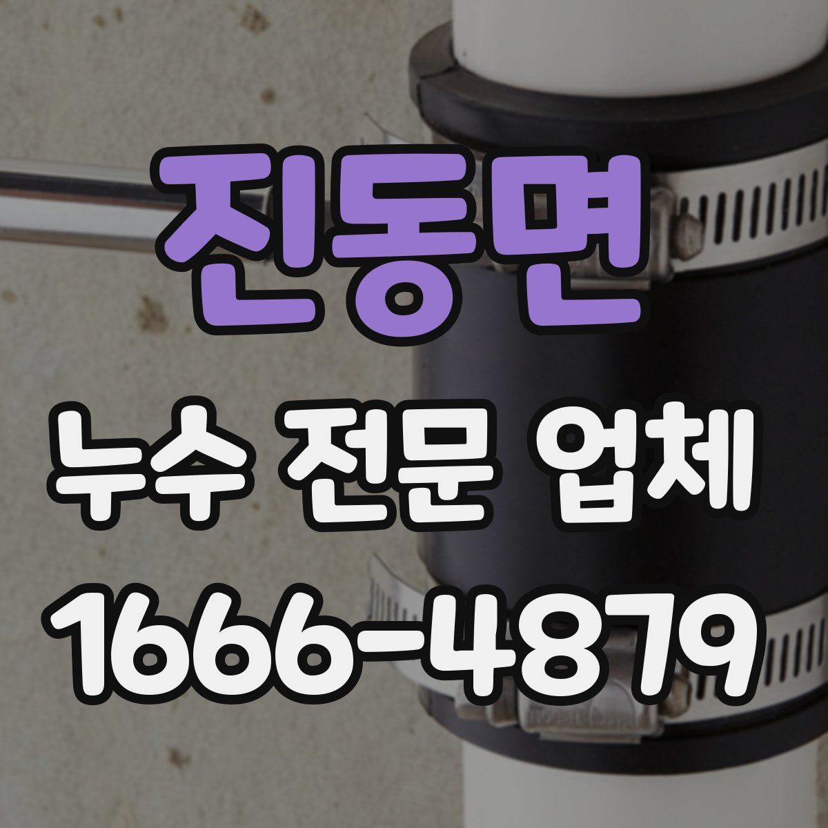 진동면 누수 전문 업체