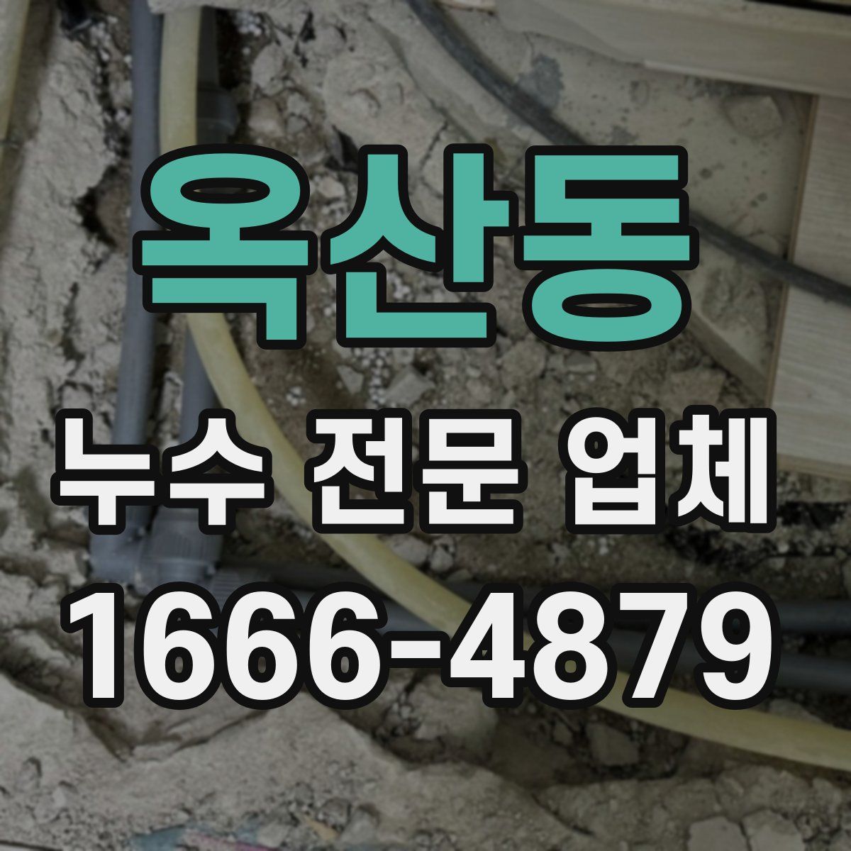 옥산동 누수 전문 업체