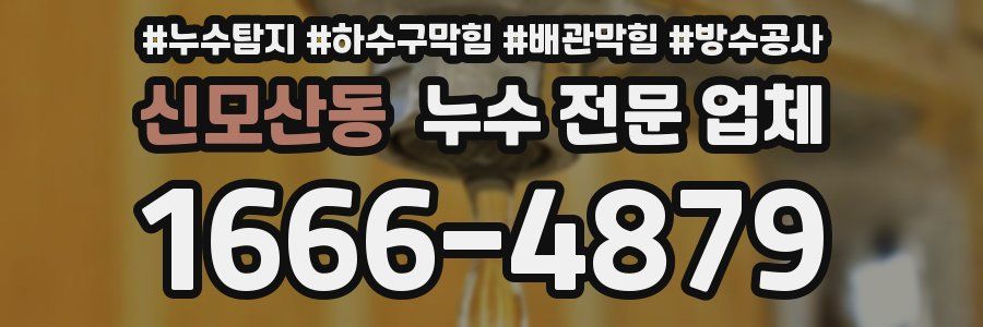 신모산동 누수 전문 업체