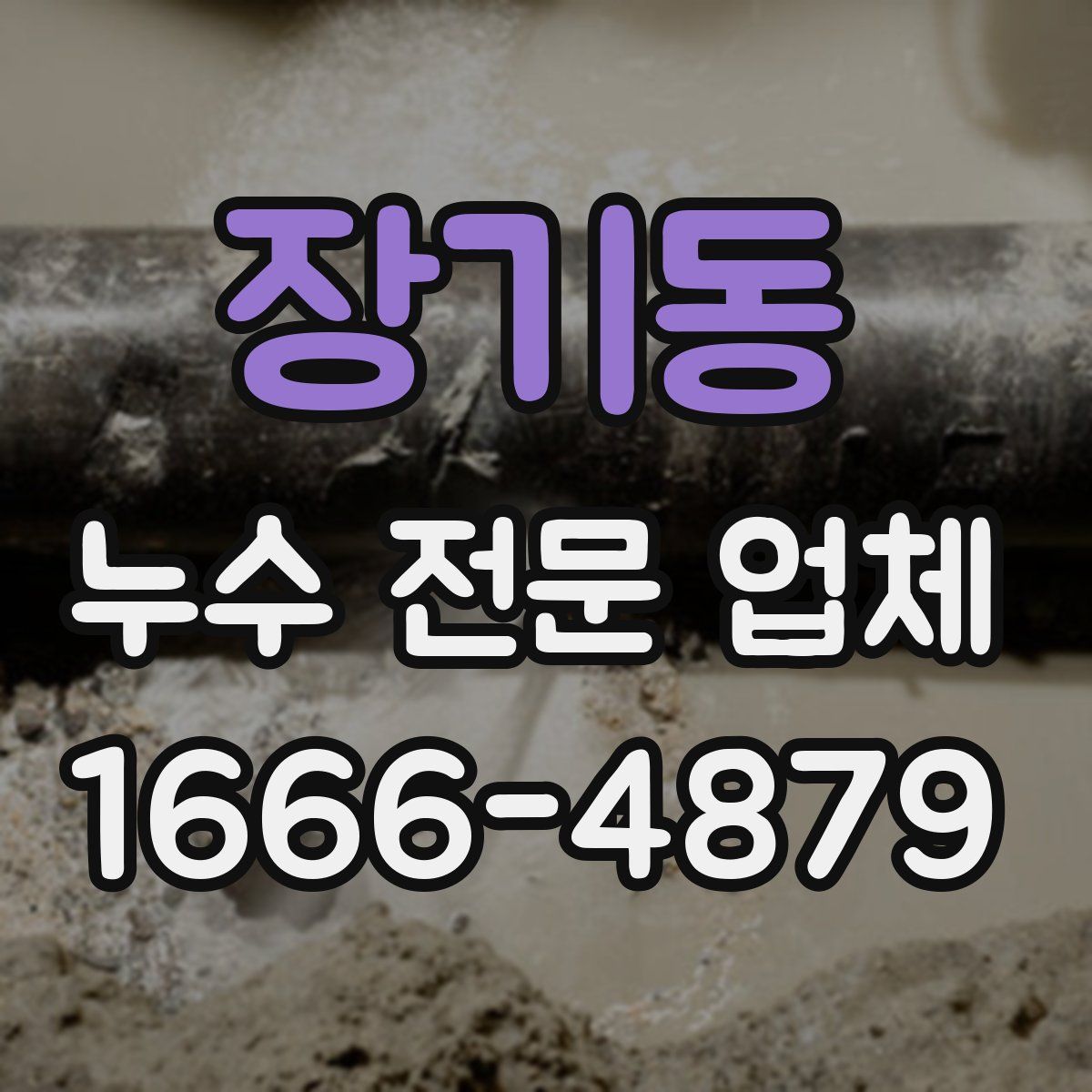 장기동 누수 전문 업체