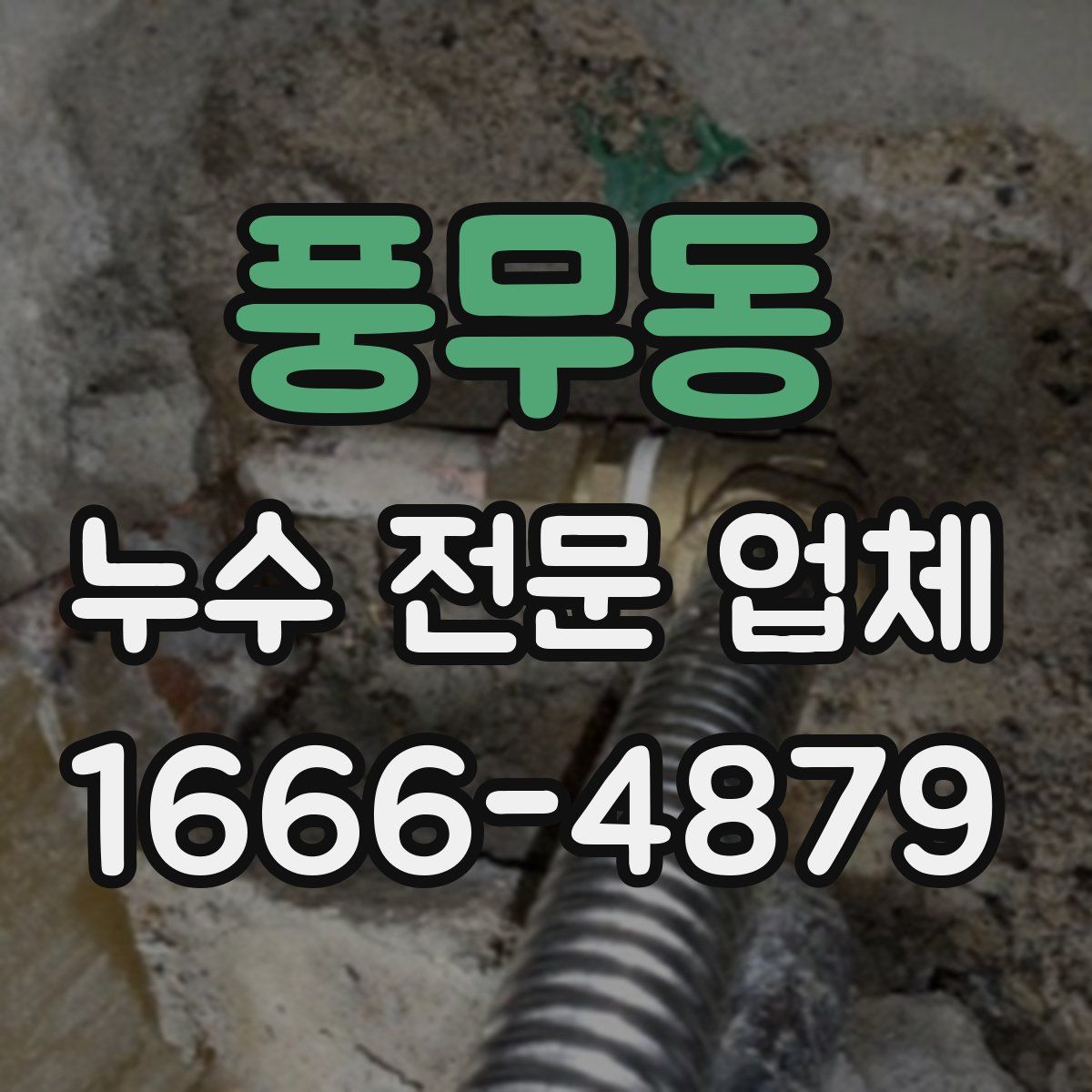 풍무동 누수 전문 업체