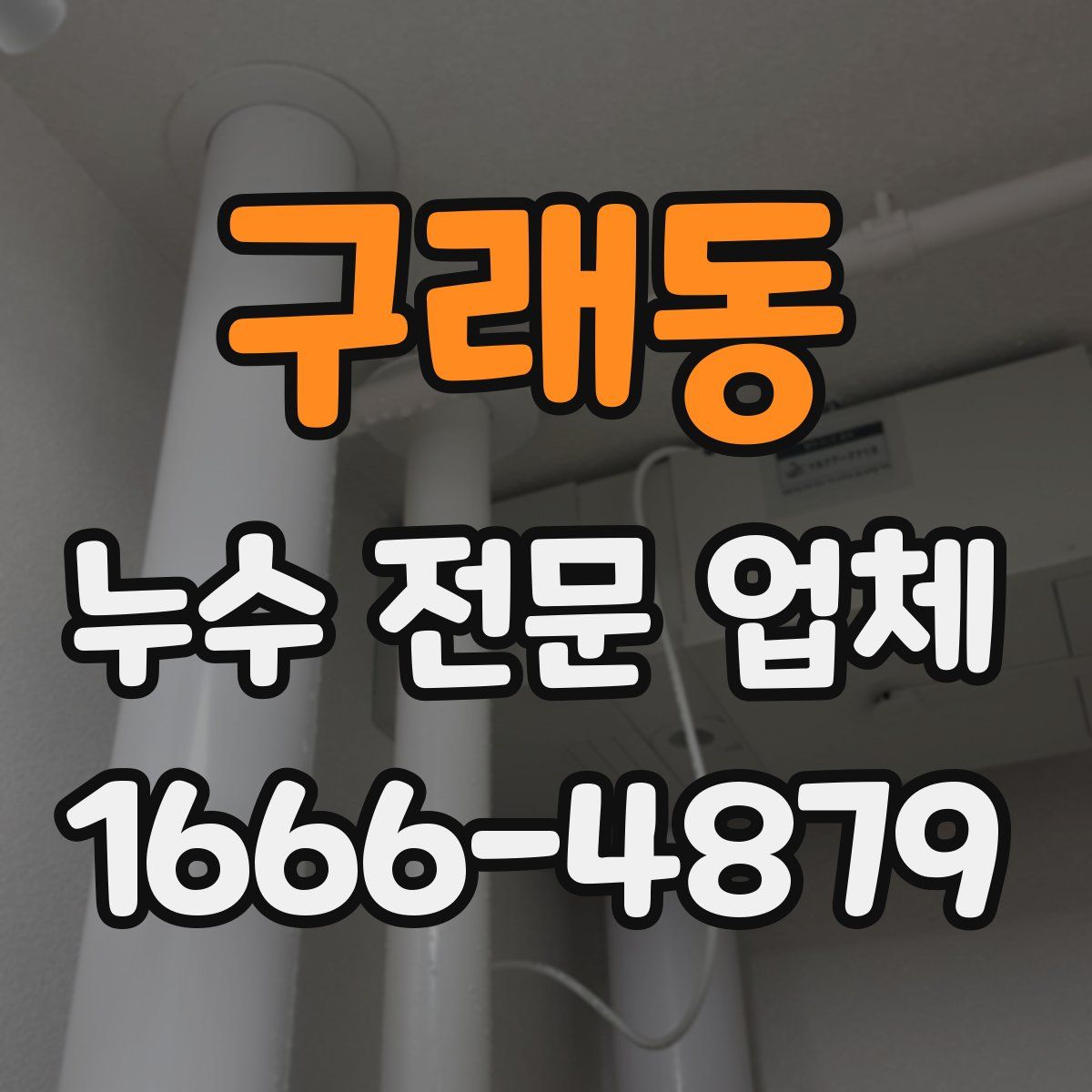 구래동 누수 전문 업체