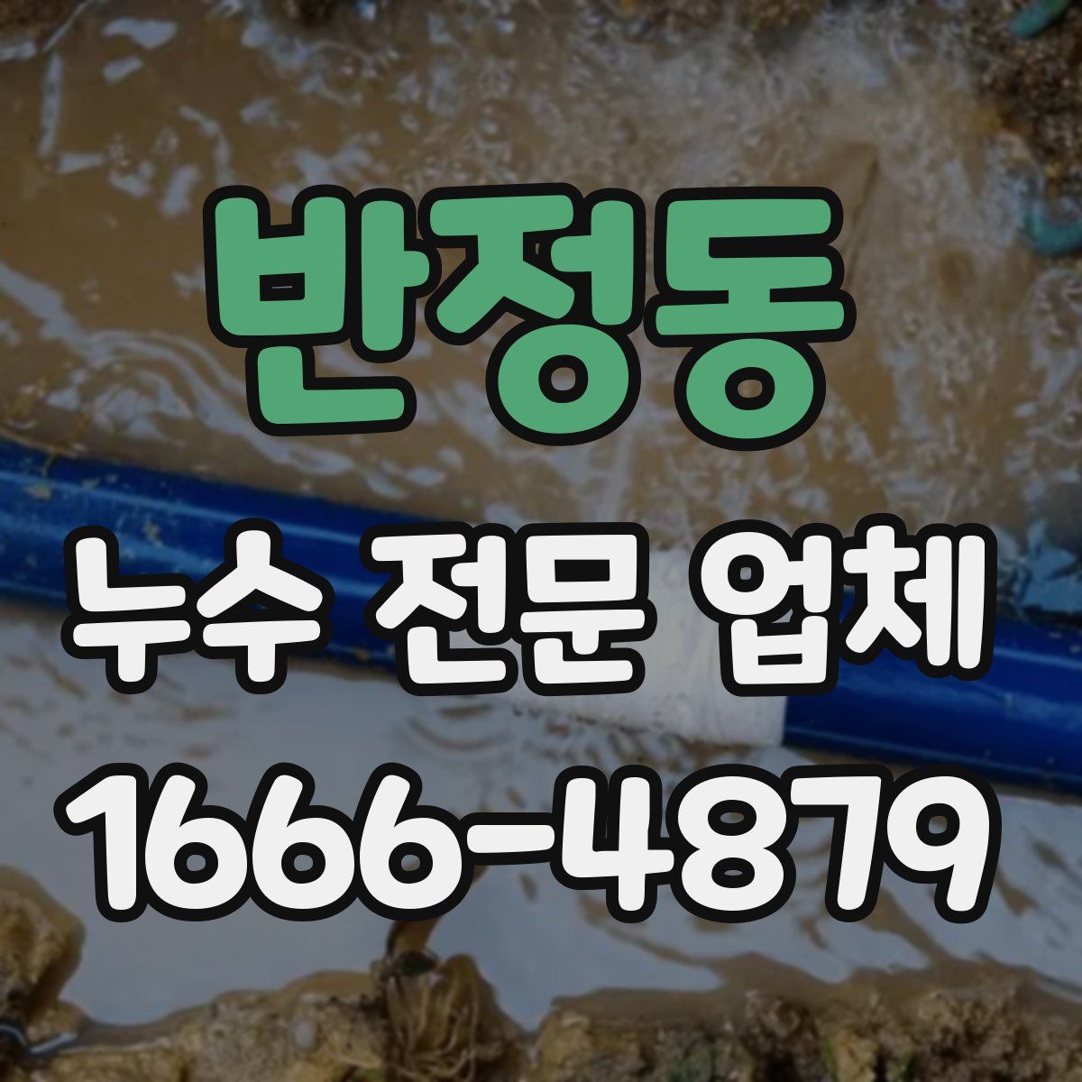 반정동 누수 전문 업체
