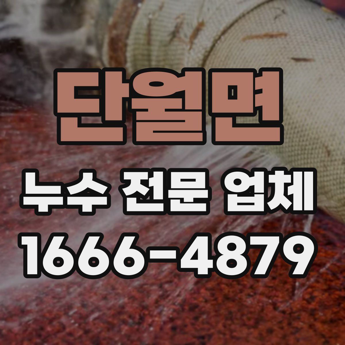 단월면 누수 전문 업체