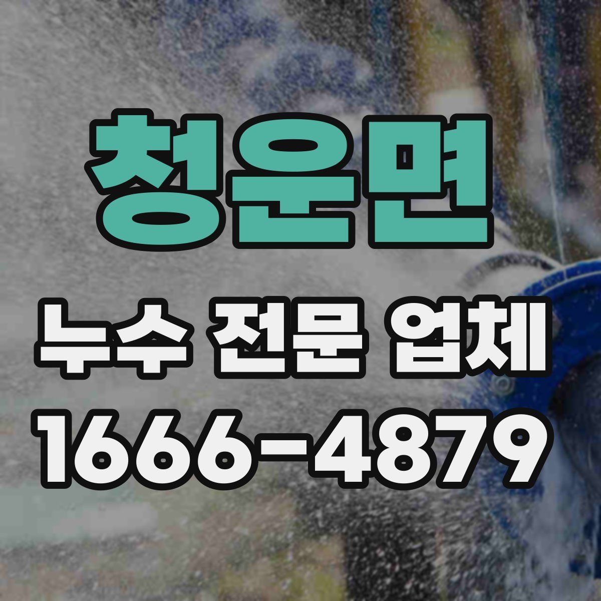청운면 누수 전문 업체