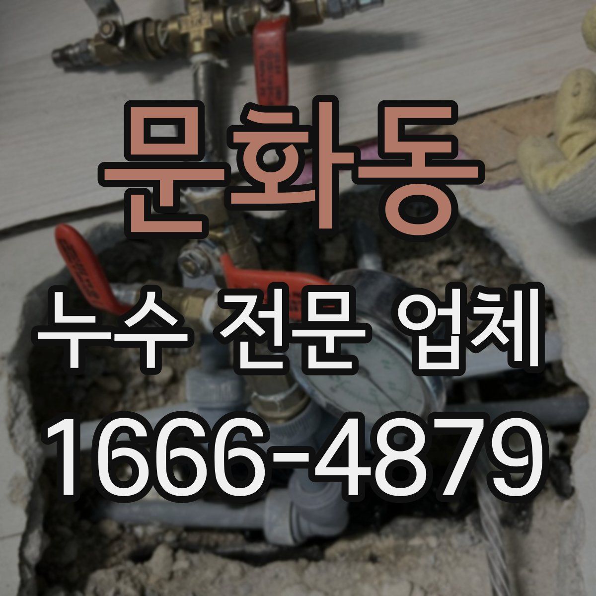 문화동 누수 전문 업체