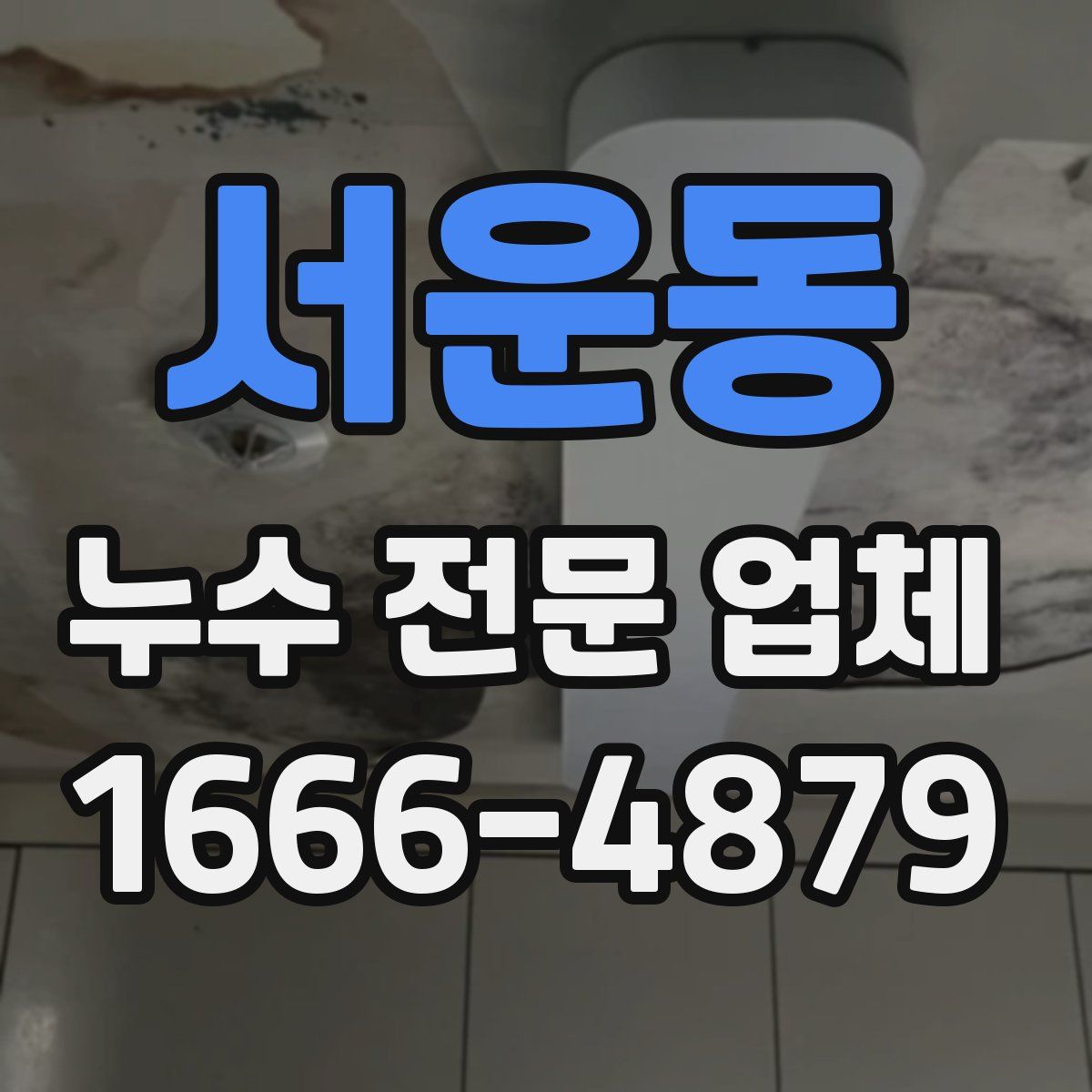서운동 누수 전문 업체