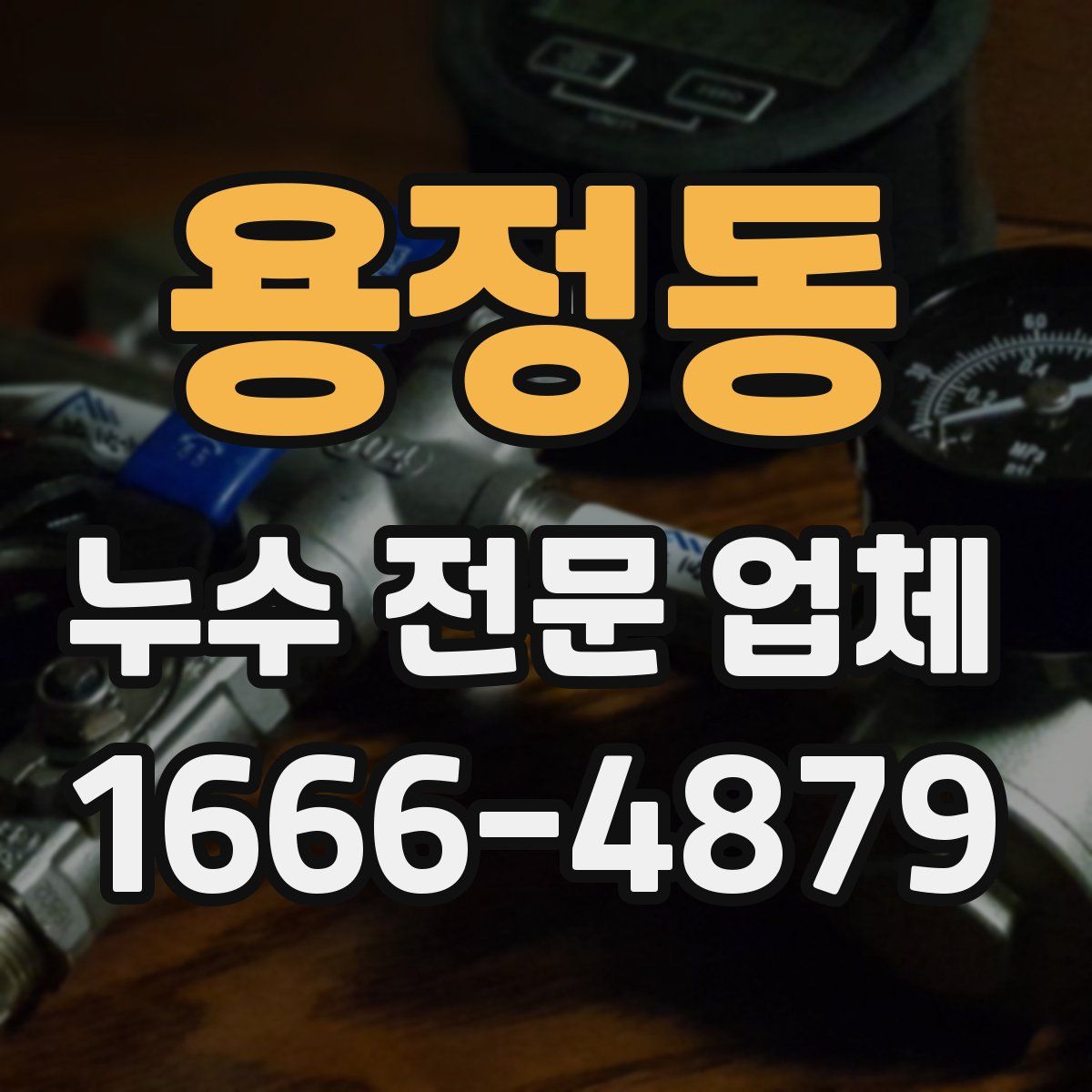 용정동 누수 전문 업체