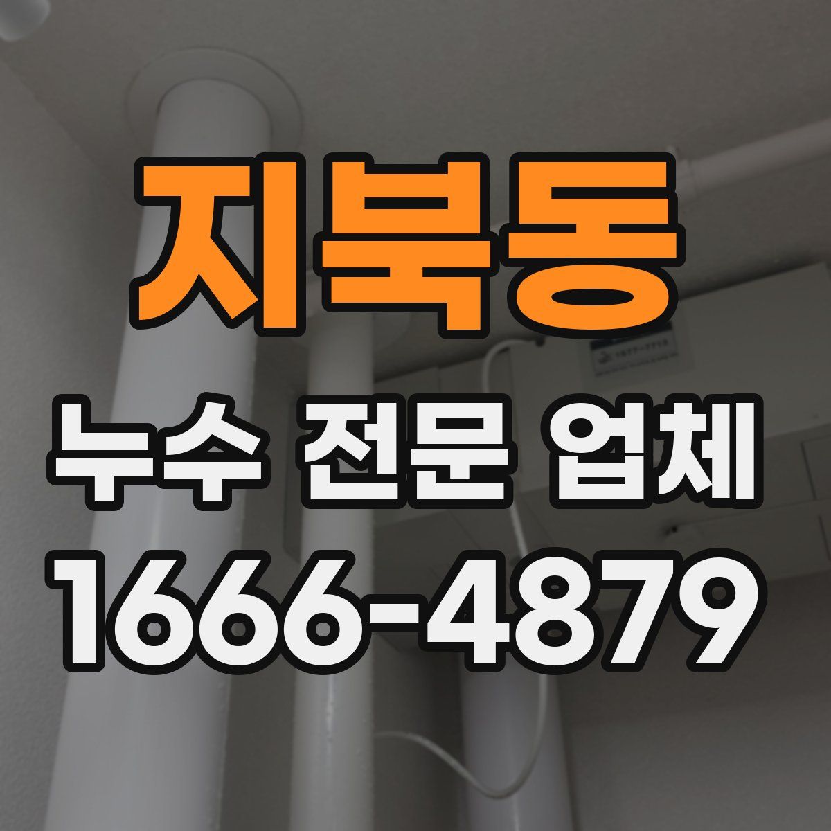 지북동 누수 전문 업체