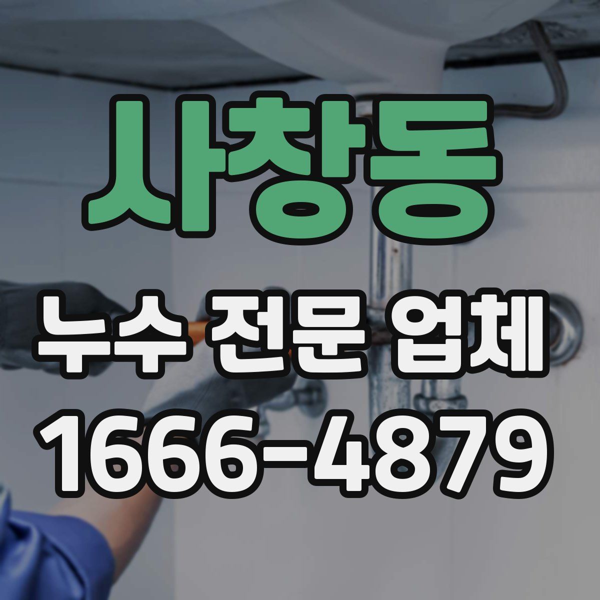 사창동 누수 전문 업체