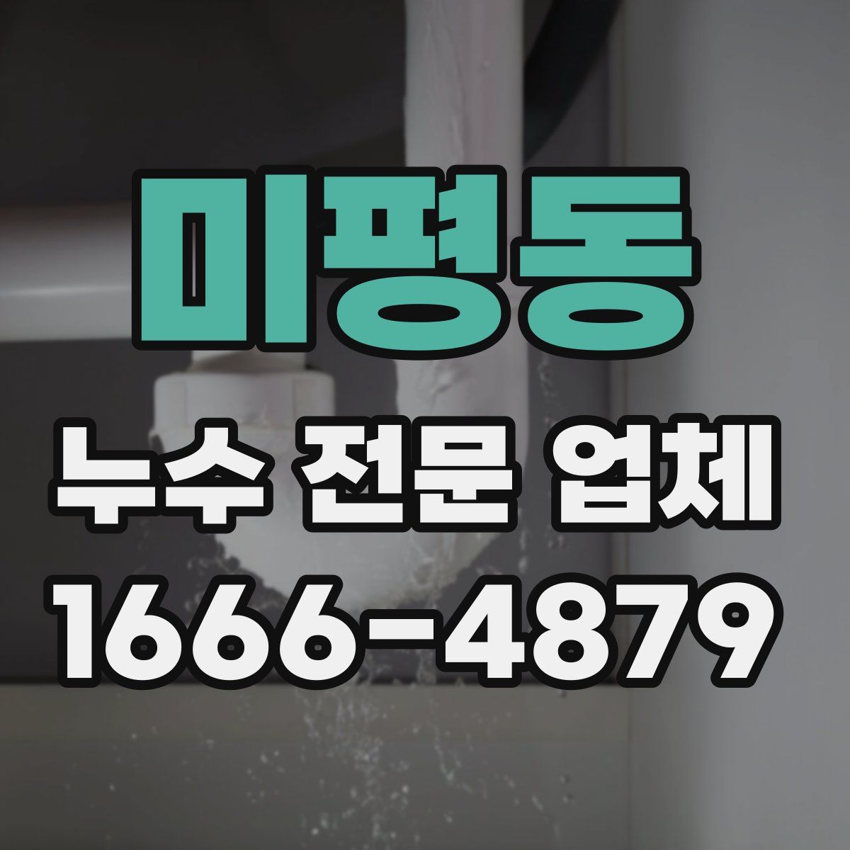 미평동 누수 전문 업체