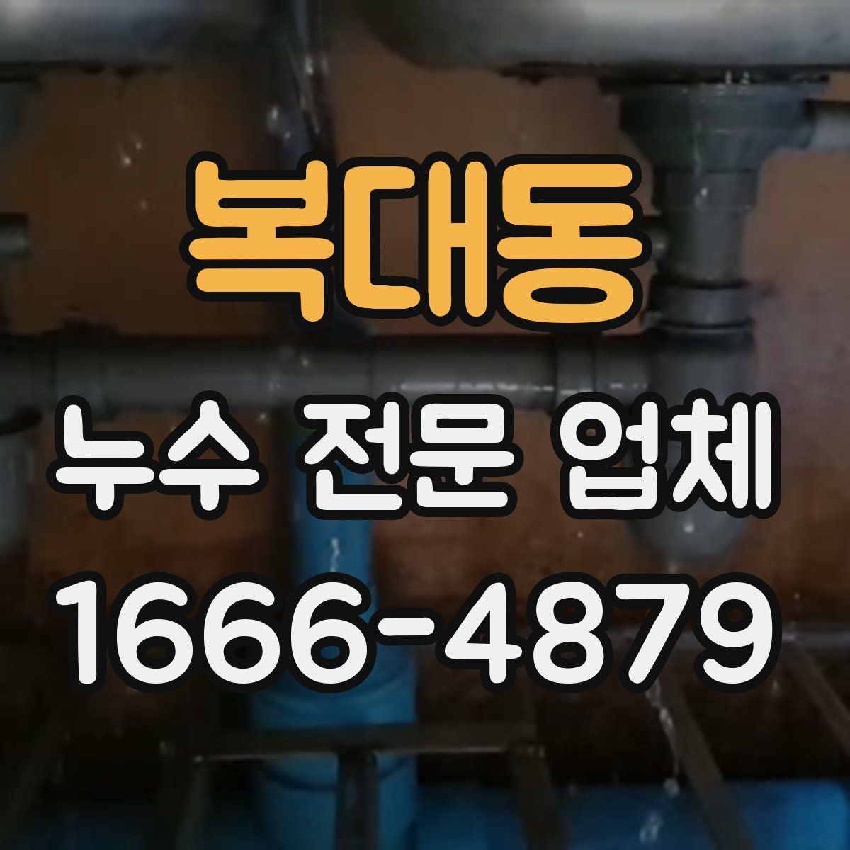 복대동 누수 전문 업체