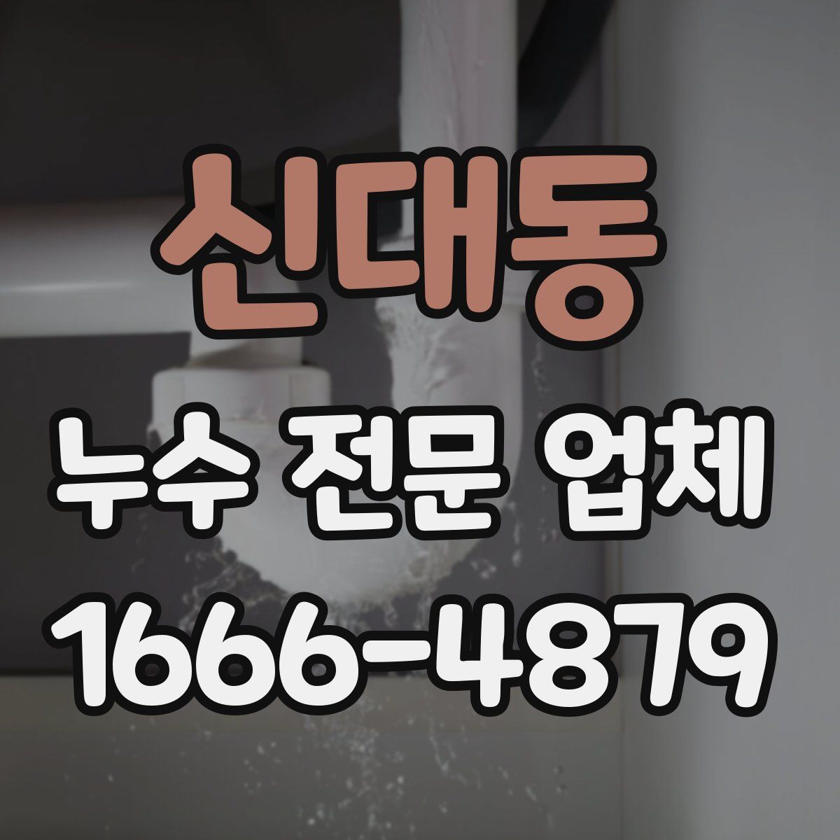 신대동 누수 전문 업체
