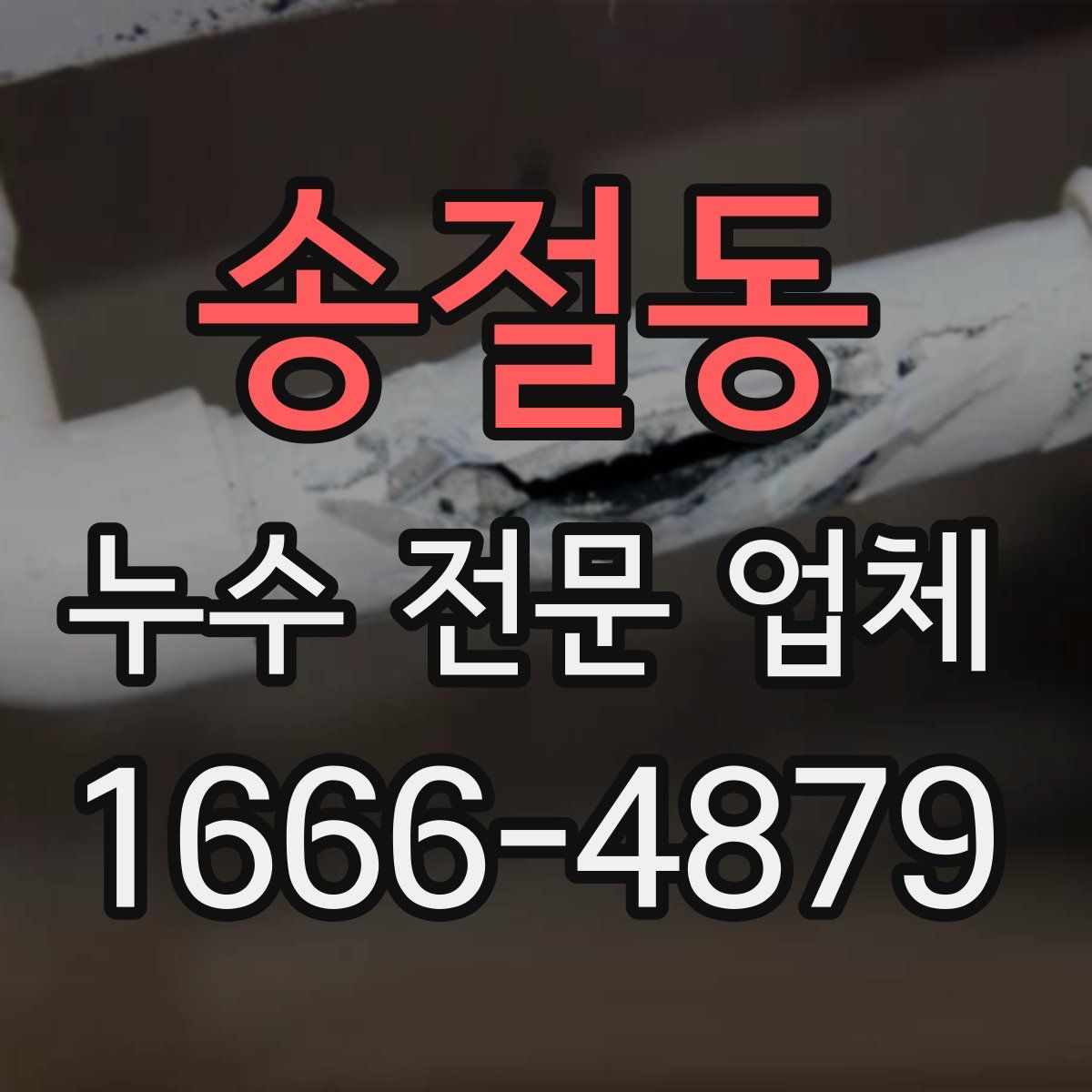송절동 누수 전문 업체