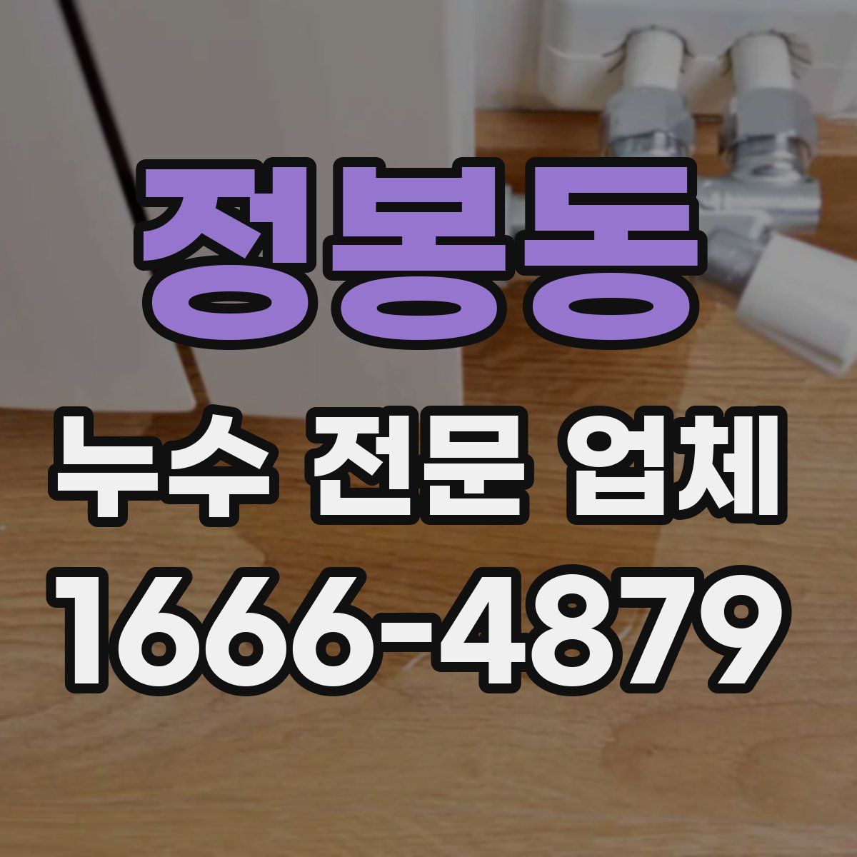 정봉동 누수 전문 업체