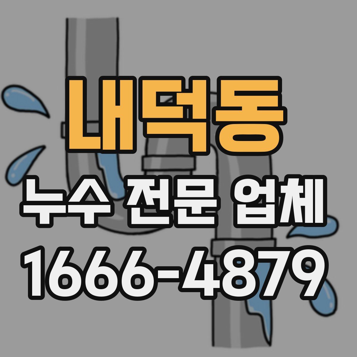 내덕동 누수 전문 업체
