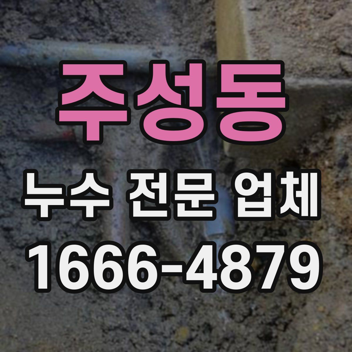주성동 누수 전문 업체