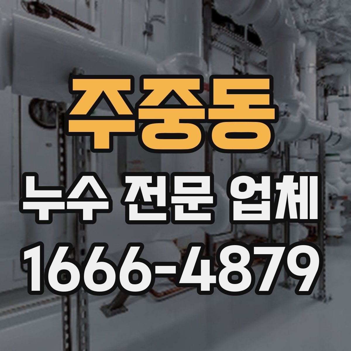 주중동 누수 전문 업체