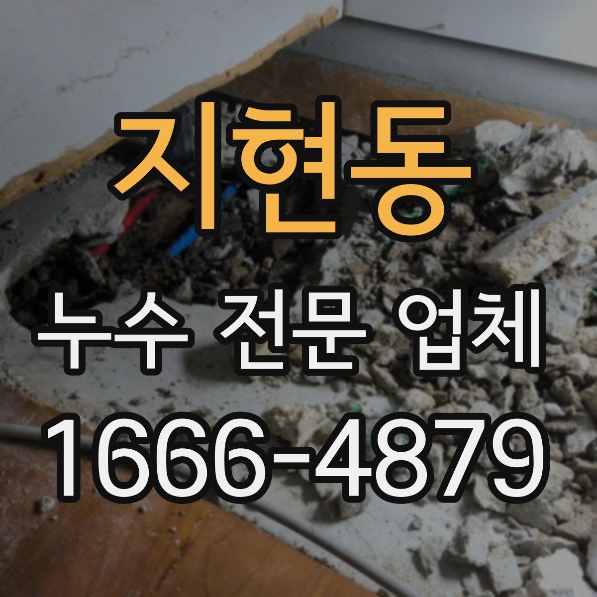 지현동 누수 전문 업체