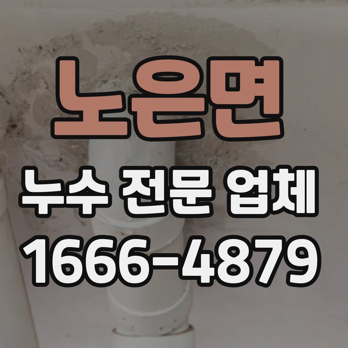 노은면 누수 전문 업체