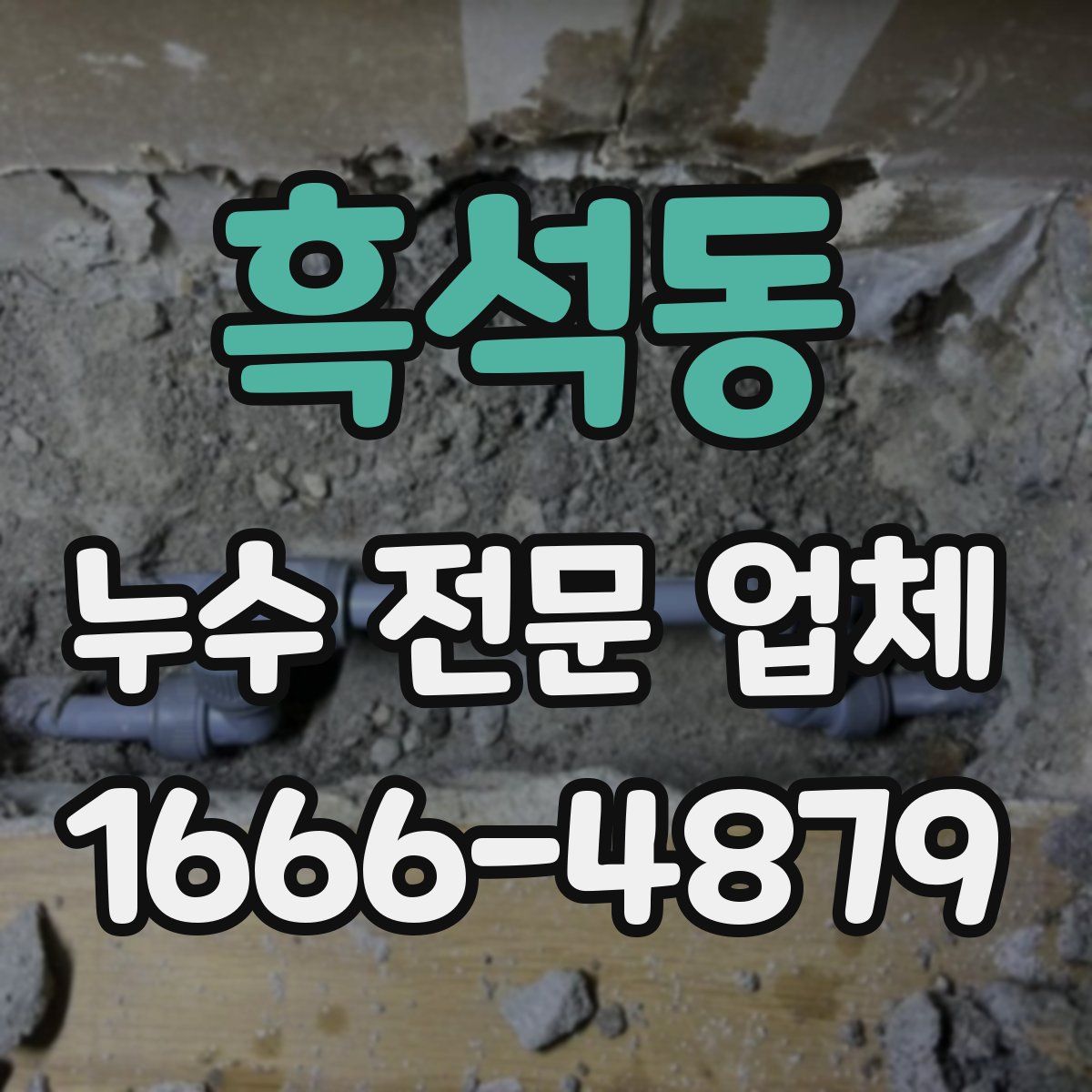 흑석동 누수 전문 업체