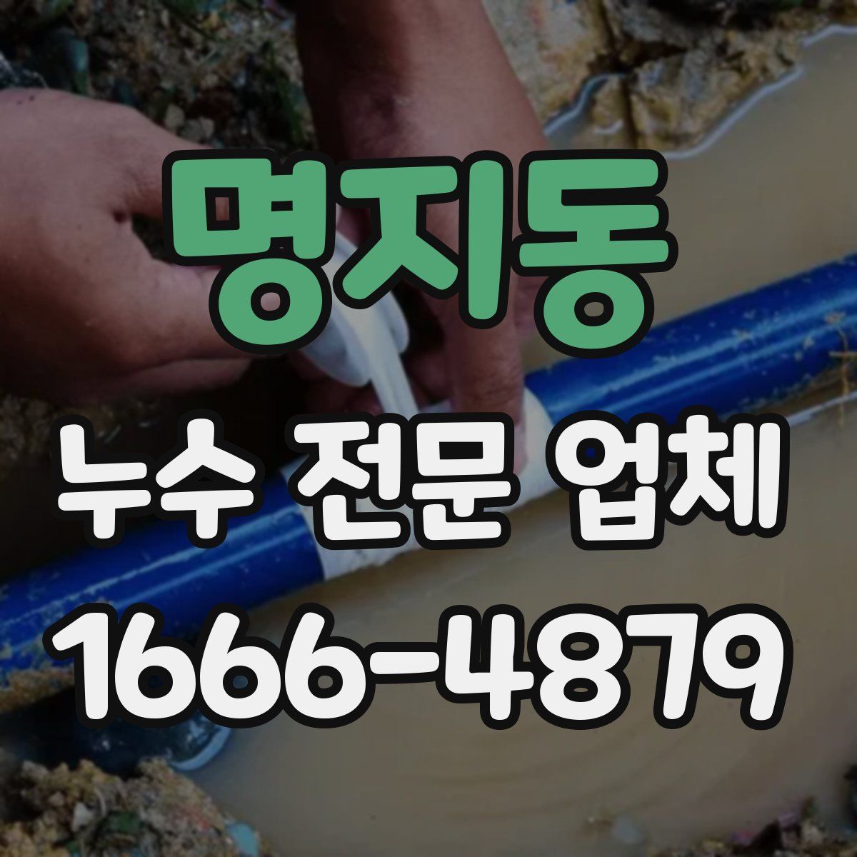 명지동 누수 전문 업체