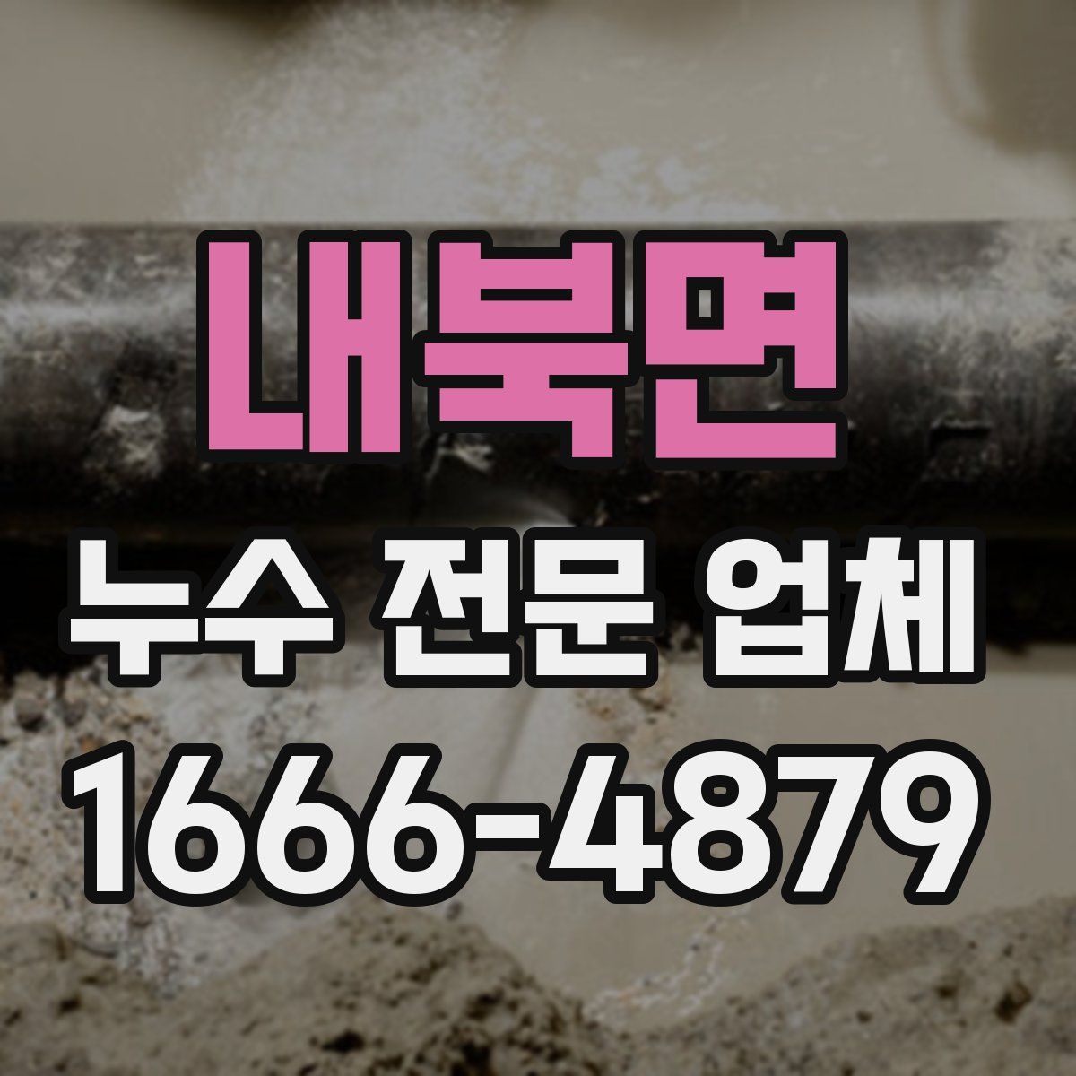 내북면 누수 전문 업체